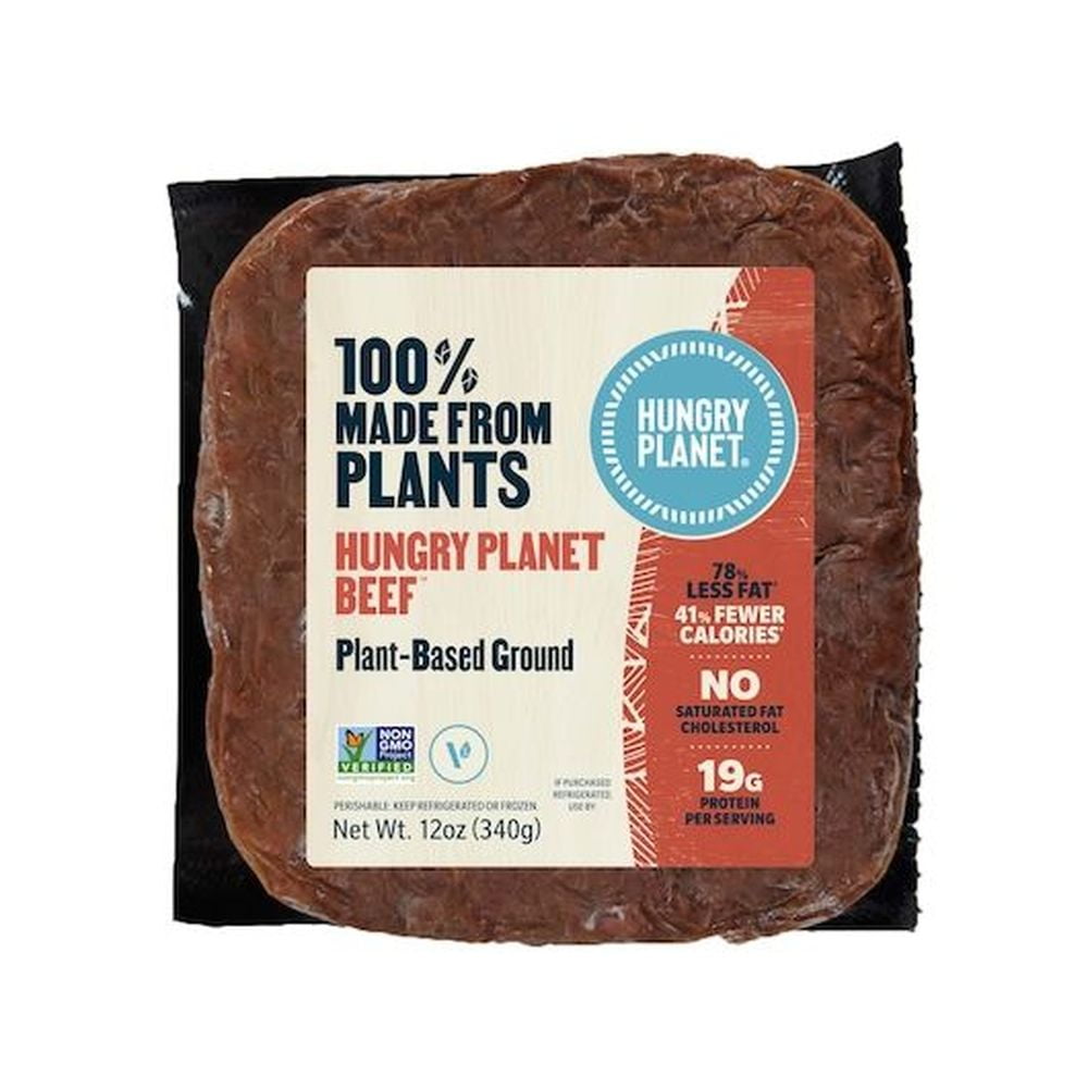 Hungry Planet Chicken 12 oz. Plant-Based Vegan Ground Chicken - 12/Case