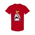 thumbnail image 1 of Hungry Shark For Pizza T-Shirt Men -Image by Shutterstock, Male Medium, 1 of 2