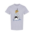 thumbnail image 1 of Hungry Shark For Pizza T-Shirt Men -Image by Shutterstock, Male Small, 1 of 2