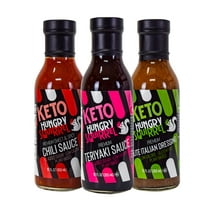 Hungry Squirrel Keto Sweet & Zesty Bundle, Pack of 3, 12 fl oz