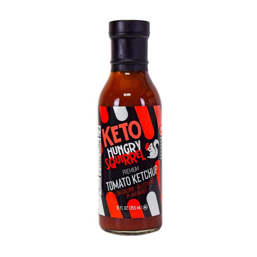 Hungry Squirrel Keto Tomato Ketchup Sauce, 12 fl oz