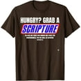 thumbnail image 1 of Hungry Why Wait Scriptures Blessed Are Those Who Hunger T-Shirt Christian Quotes and Saying Gifts, 1 of 5