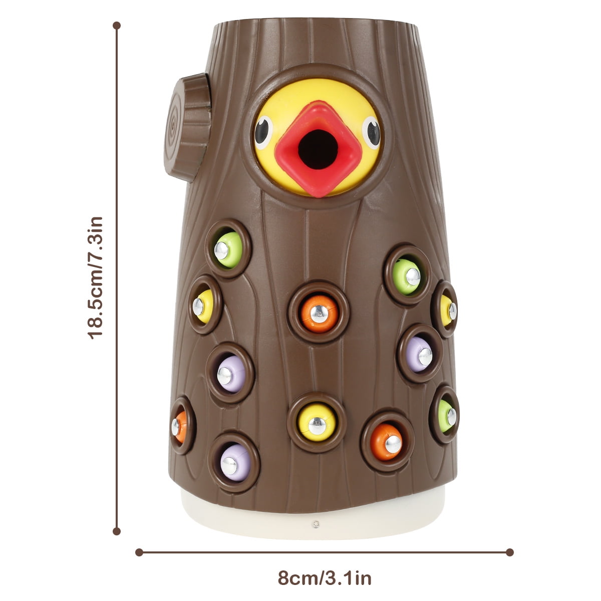 Hungry Woodpecker Toy for 2 Years Old Kids Woodpecker Game