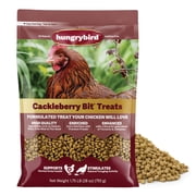 Hungrybird Crackleberry Bits, 1.75lbs   Ready to Use All-Natural Suet Poultry Treats for Backyard Chickens