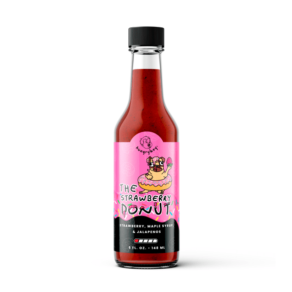 hungryboy Strawberry Donut Mild Hot Sauce 1 Pack 5 fl oz