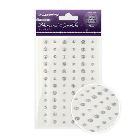 Hunkydory Crafts Diamond Sparkles Glitter Gemstones - Gold Sparkle