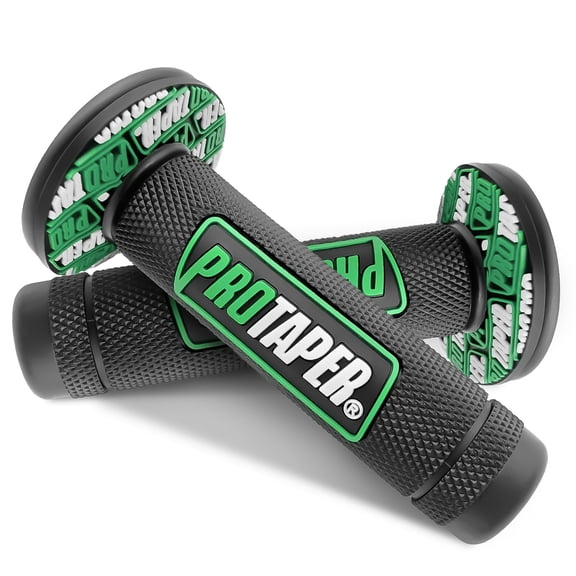 Hunlyman 7/8" Universal Motorcycle Hand Grips for Dirt Pit Bike, 2PCS Rubber Anti-Slip Handlebar Grips