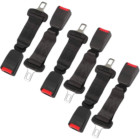 Hunlyman Universal Car Safety Seat Belt Extender, Car Buckle Extension Comfortable and Easy To Use