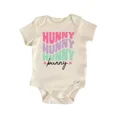 thumbnail image 1 of Hunny Bunny Easter Baby Boy Girl Clothes Bodysuit Cute Newborn Cute Baby Onesie, BABY BODYSUIT LAT 4424, 1 of 3