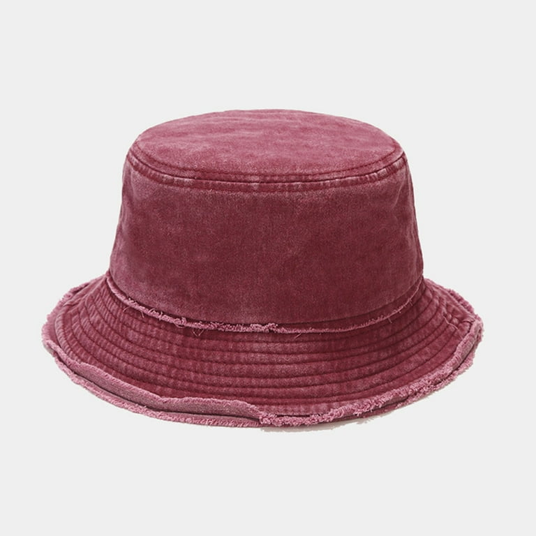 Hunpta Bucket Hats For Women Sun Beach Hat Teens Girls Wide Brim Summer  Fisherman's Caps
