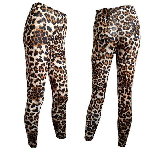 Hunpta Fashion Women Yoga Running Pant Stretch High Waist Leopard Printing Leggings