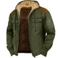 Hunpta Winter Coats for Men Clearance, Jackets for Men Cotton, Solid