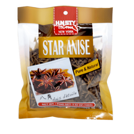 Hunsty Pure & Natural Star Anise 3.52 Oz (100 g)??