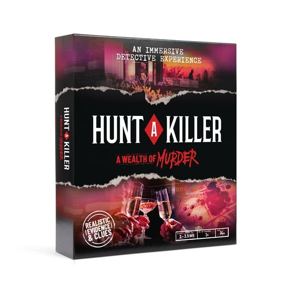 Hunt A Killer: Wealth of Murder, an Interactive Unsolved Mystery Game for Teens and Adults