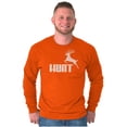 thumbnail image 1 of Hunt Buck Deer Hunting Season Long Sleeve TShirt Men Women Brisco Brands M, 1 of 6
