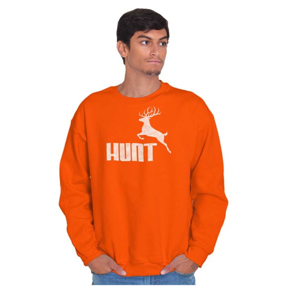 Hunt Buck Deer Hunting Season Sweatshirt for Men or Women Brisco Brands S