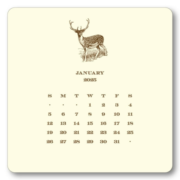 Hunt Calendar with Easel