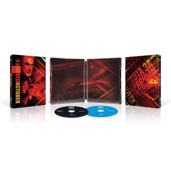 Hunt For Red October, The (Steelbook) (Limited Edition Reprint) (4K Ultra HD + Blu-ray + Digital Copy) Paramount Pictures Corporation, Action