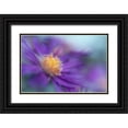 thumbnail image 1 of Hunt, Gillian 18x13 Black Ornate Wood Framed with Double Matting Museum Art Print Titled - Gold and Purple in the Mist III, 1 of 4