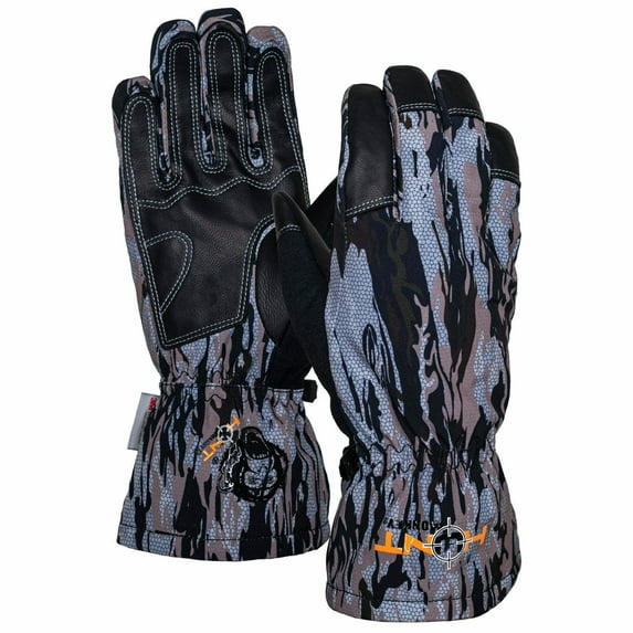 Hunt Monkey HM701-L Wildcat Dry-Tec Hardwoods Camo XL Hunting Glove
