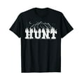 thumbnail image 1 of Hunt Trees Mountain Wildlife Hunting Archery Hunter Gift T-Shirt, 1 of 5