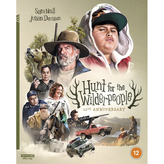 Hunt for the Wilderpeople (4K Ultra HD) Taika Waititi Sam Neill Rachel House Rima Te Wiata