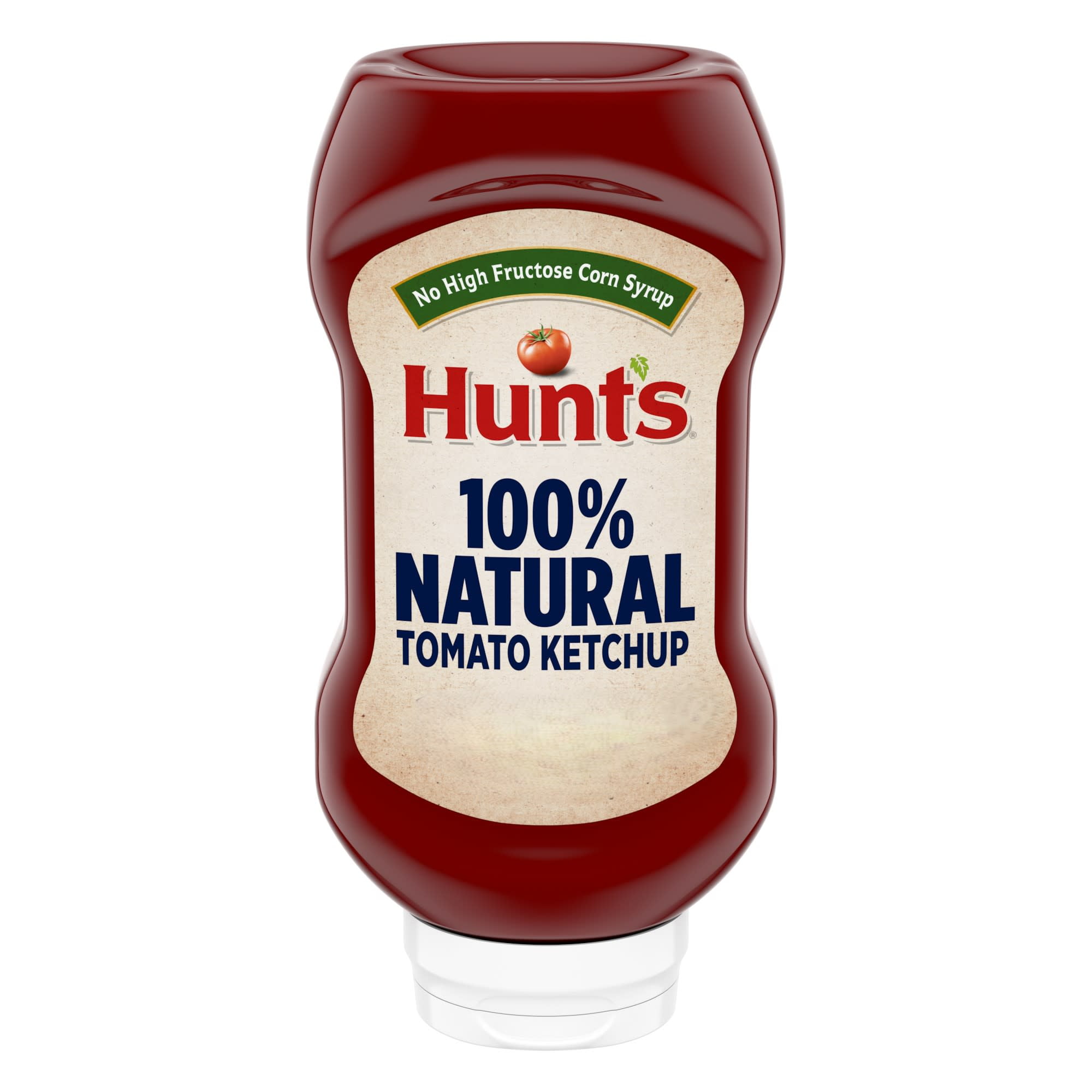 Hunts 100% Natural Tomato Ketchup, 20 oz Squeeze Bottle