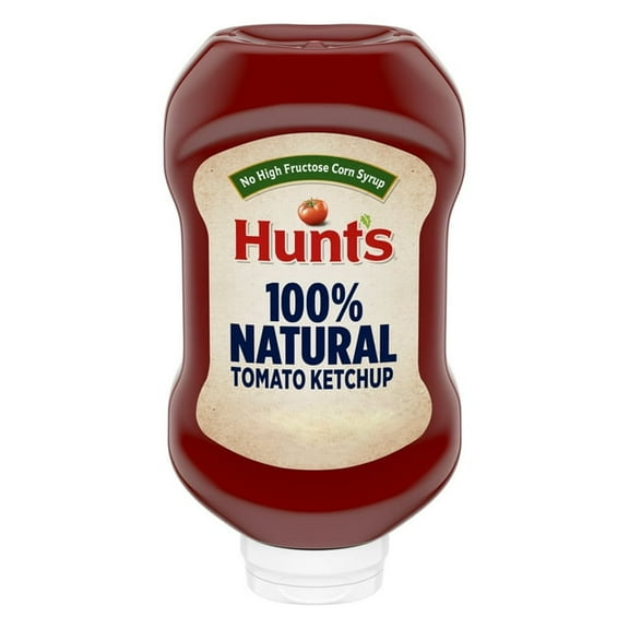Hunt’s 100% Natural Tomato Ketchup 32 oz Squeeze Bottle (Pack of 2)