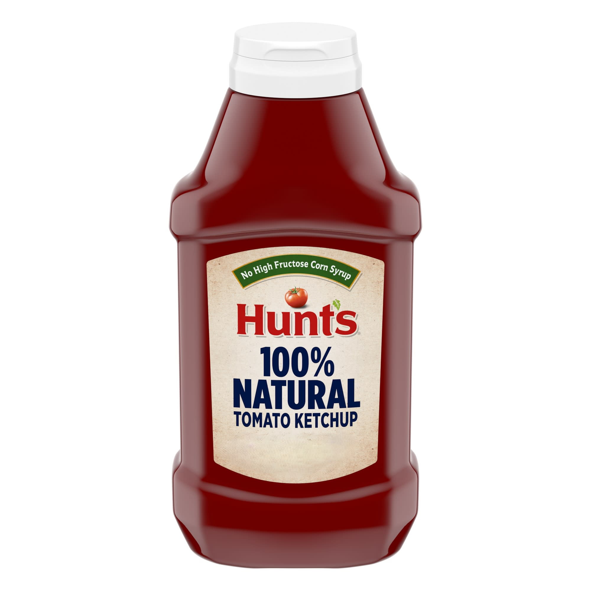 Hunts 100% Natural Tomato Ketchup, 38 oz Squeeze Bottle