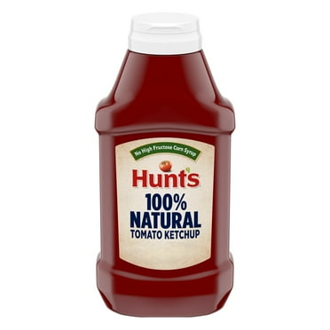 Hunt’s 100% Natural Tomato Ketchup, 38 oz Squeeze Bottle