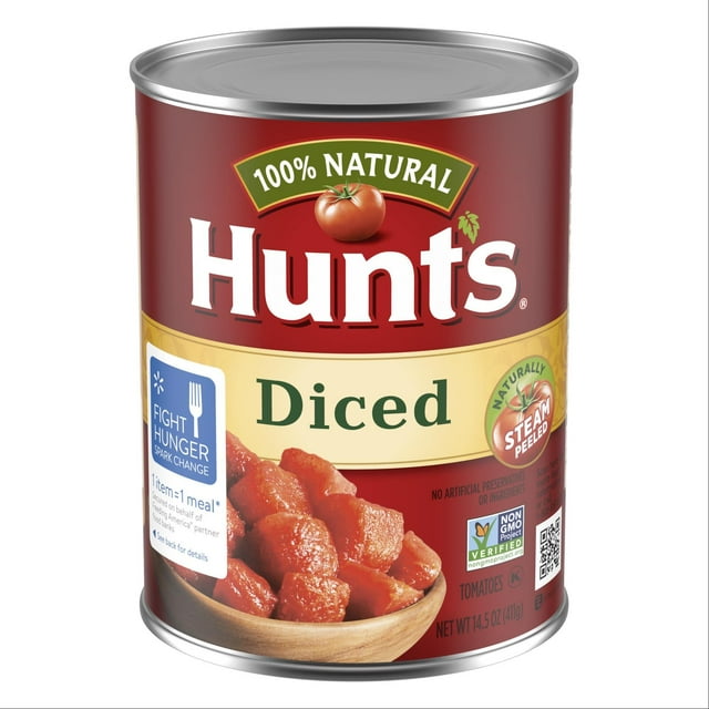 Hunt's Diced Tomatoes, 14.5 oz Can