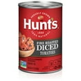 thumbnail image 1 of Hunt's Fire Roasted Diced Tomatoes 14.5 oz (Pack of 5), 1 of 1