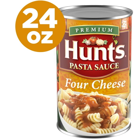 Hunt’s Four Cheese Pasta Sauce, 24 oz. Can