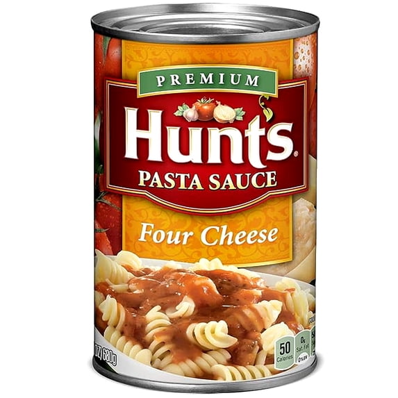 Hunt's Four Cheese Pasta Sauce, 24 oz (Pack of 2)