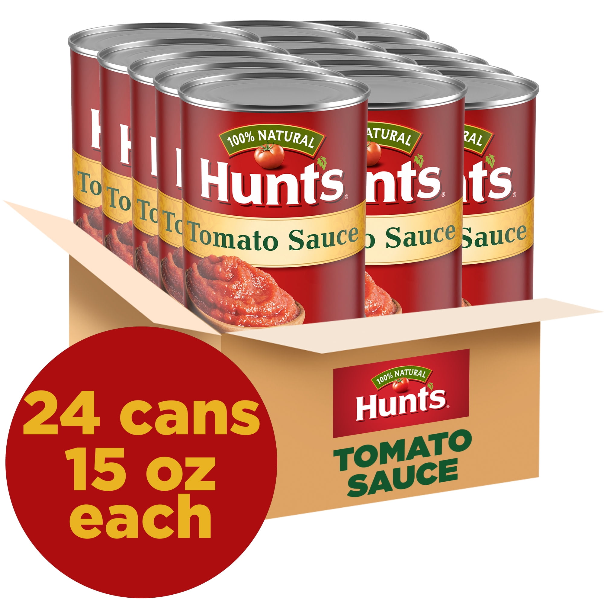 (24 pack) Hunt’s Tomato Sauce, 15 oz. Can (Pack of 24)