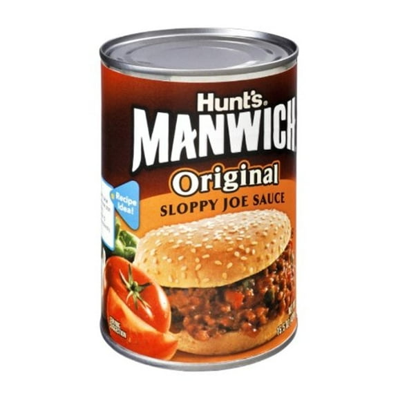 Hunt's Manwich Sloppy Joe Sauce, Original, 15 Ounce (Pack of 24)