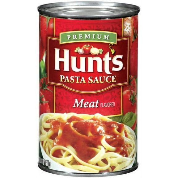Hunt's Meat Pasta Sauce, 24 Oz (Pack of 12)