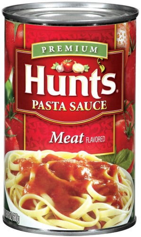 Hunt's Meat Pasta Sauce, 24 Oz (Pack of 2)