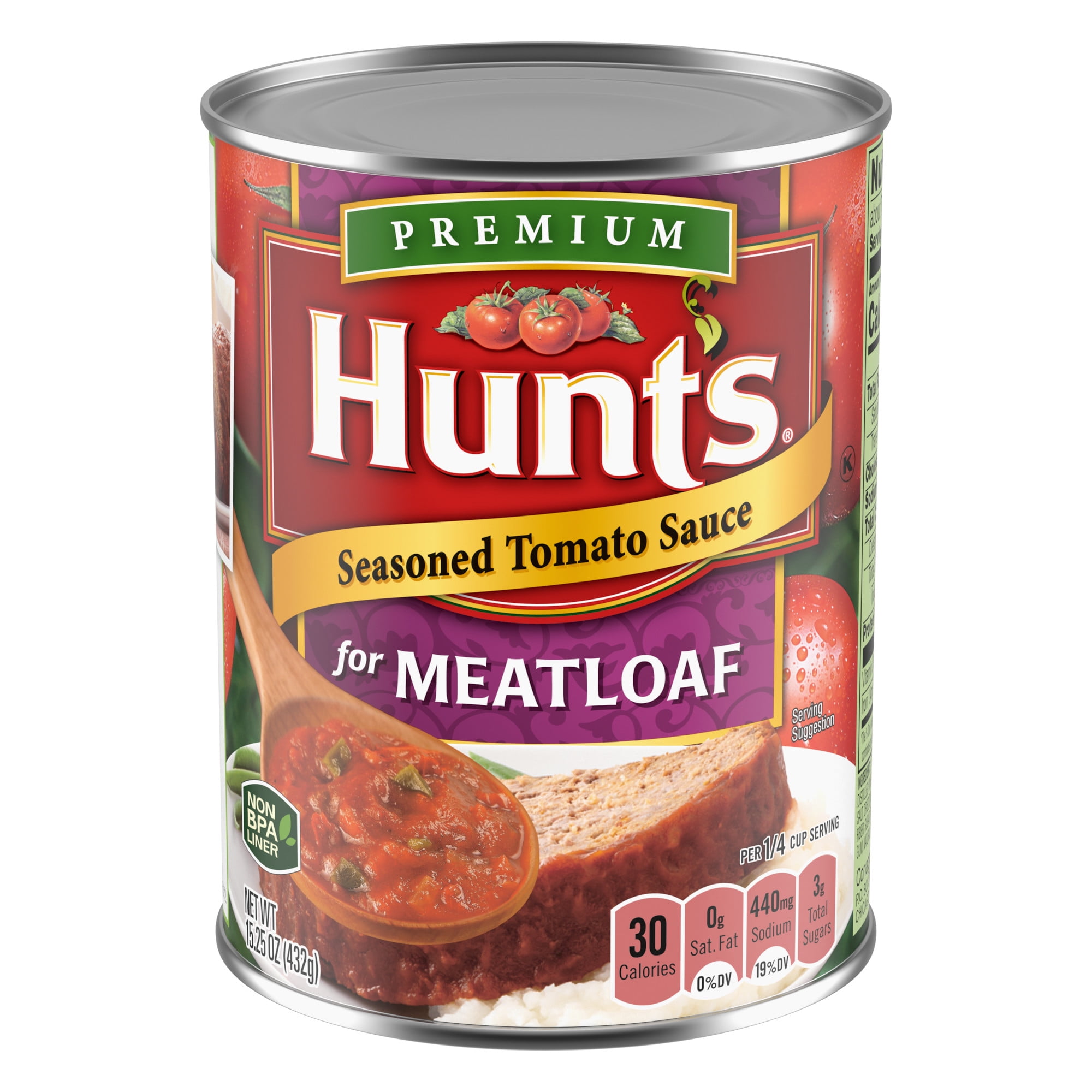 Hunt's Meatloaf Seasoned Tomato Sauce, 15 oz Can