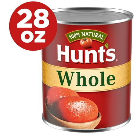 Hunt’s Whole Peeled Tomatoes, Perfect for Chili & Soups, 28 oz. Can