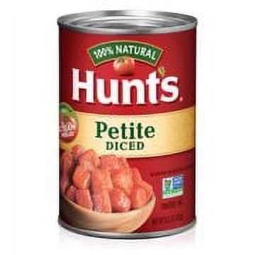 Hunt's, Petite Diced Tomatoes, 14.5 oz Can (Pack of 18)