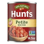 Hunt's Petite Diced Tomatoes, 14.5 oz Can