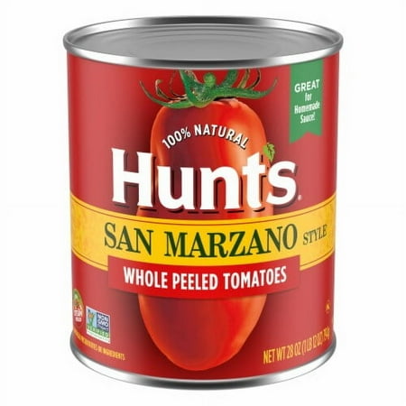 Hunt's San Marzano Style Whole Peeled Tomatoes 28 oz - Pack of 2