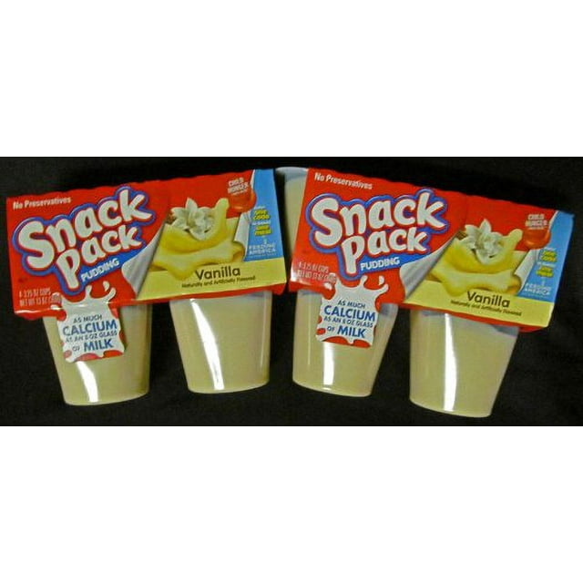 Hunt's Snack Pack Vanilla Pudding - 4pk (Pack of 10)