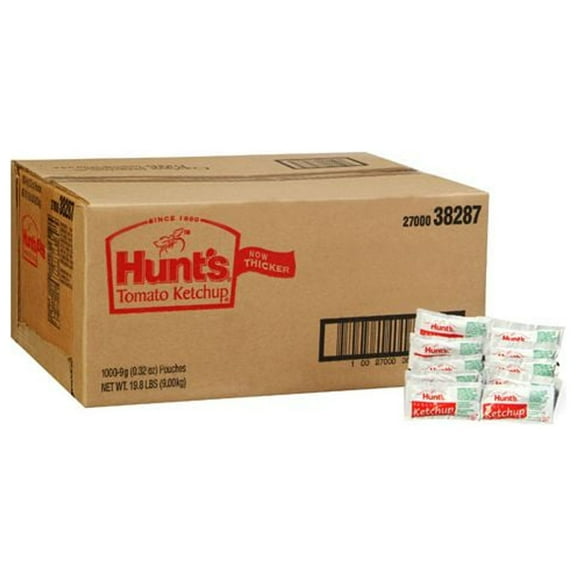 Hunt's Tomato Ketchup - 1000/.32oz