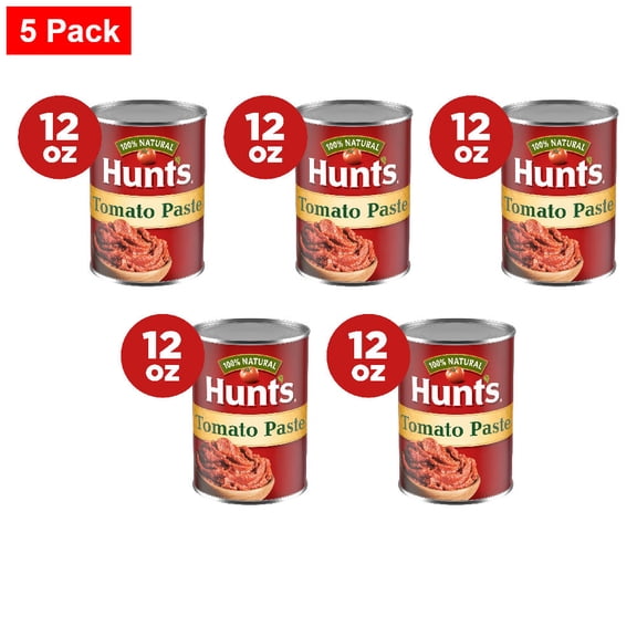 Hunts Tomato Paste 12 oz - 5 Pack