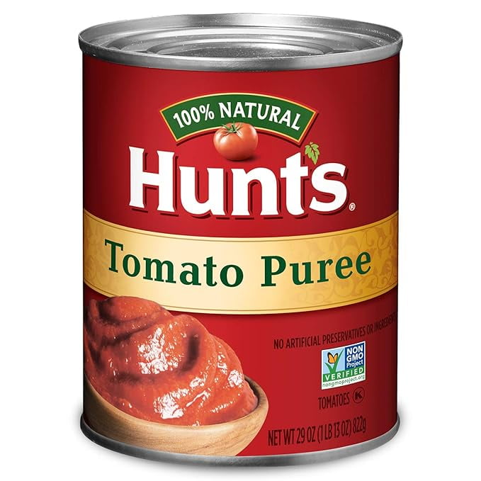 Hunt's Tomato Puree, Keto Friendly, 29 oz (Pack of 2)