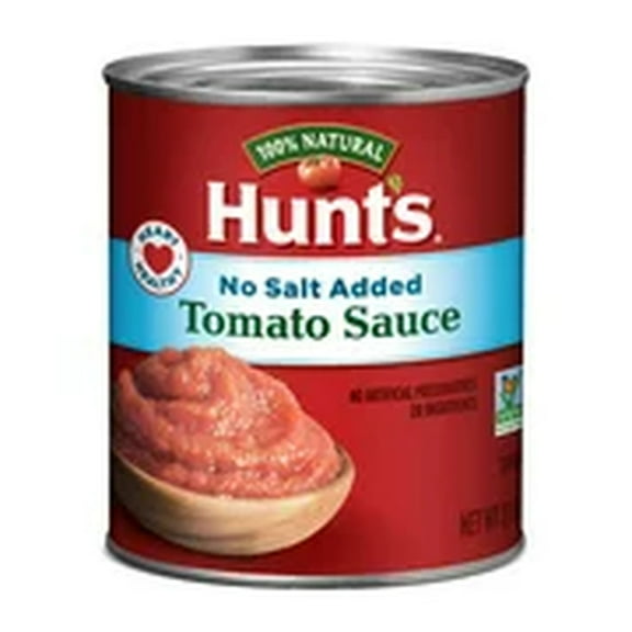 Hunt's Tomato Sauce, No Salt Added (Pack of 3)