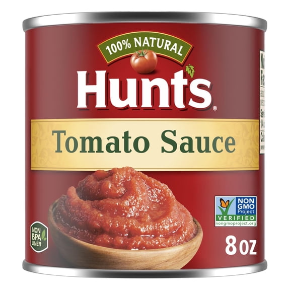 Hunts Tomato Sauce, Perfect for Chili & Soups, 8 oz. Can (Pack of 4)
