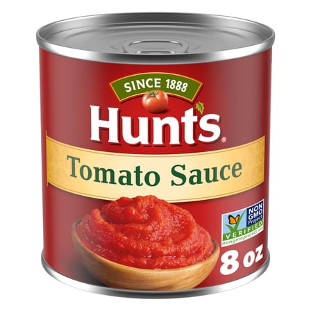 Red Salt Snap Hunt’s No Salt Added Tomato Sauce, Perfect for Soups & Pasta Sauces, 33 ...